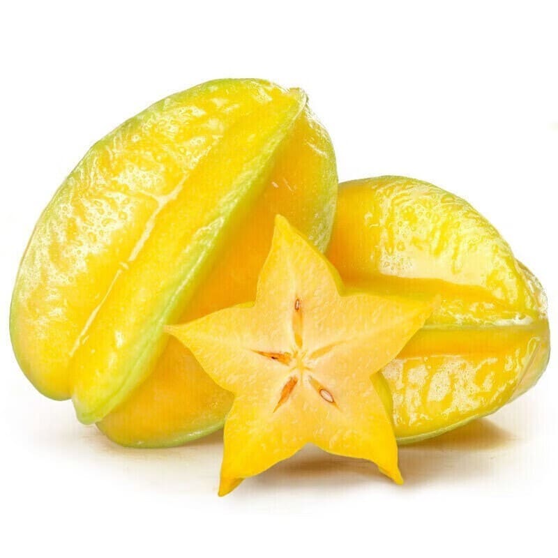 青尊园福建漳州甜杨桃新鲜水果应当季整箱洋桃红扬桃五角星阳桃 精选6颗装